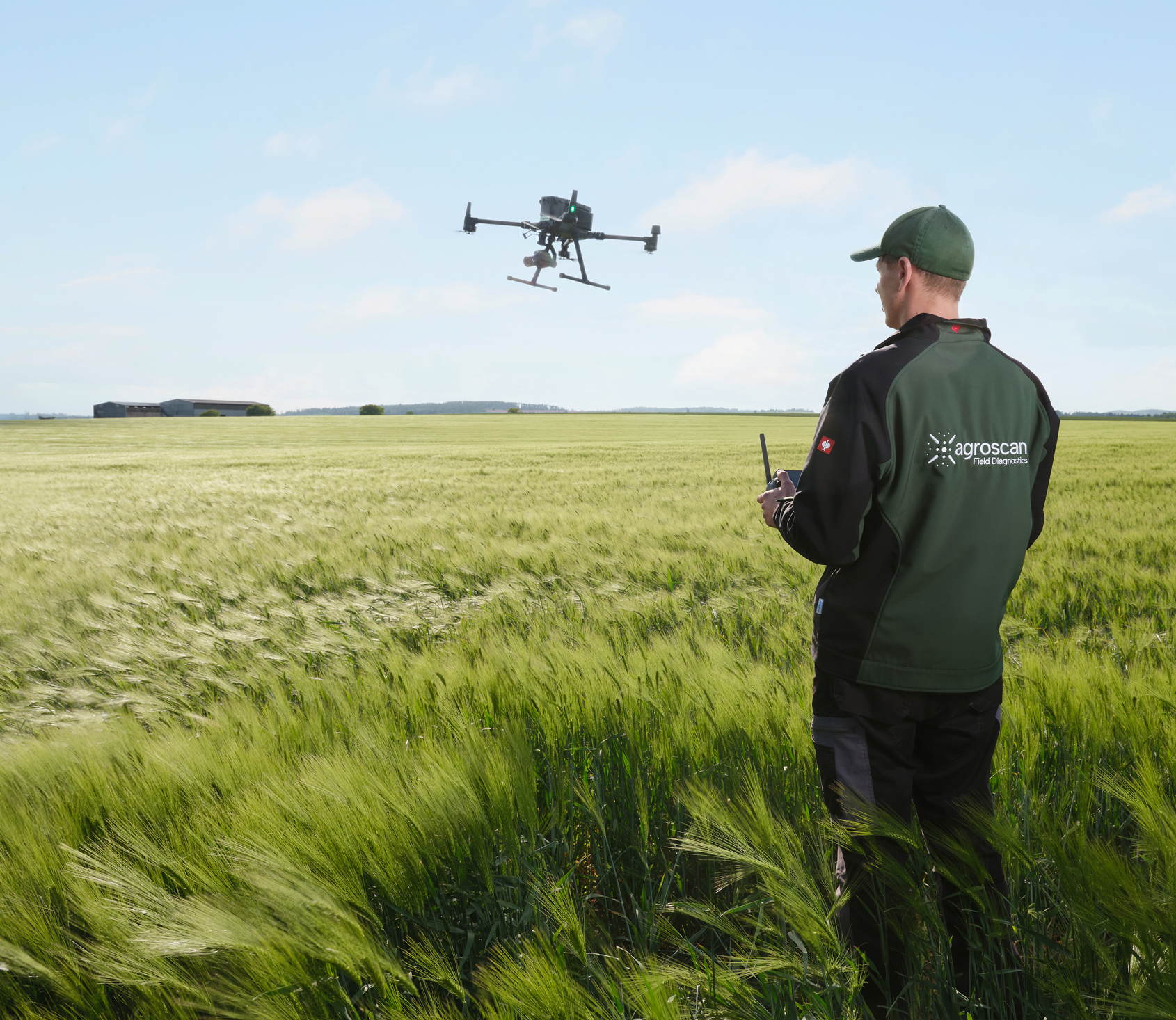 Diagnostika dronem v aplikaci Můj Agroscan